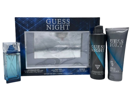 GUESS - "NIGHT" 3pcSET EDT SPR 3.4