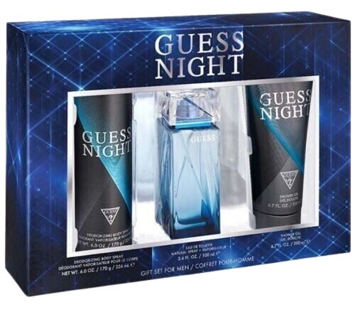 GUESS - "NIGHT" 3pcSET EDT SPR 3.4