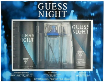 GUESS - "NIGHT" 3pcSET EDT SPR 3.4