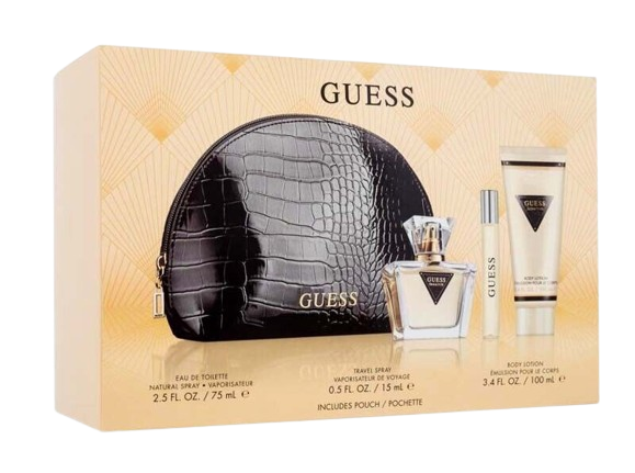 GUESS - "SEDUCTIVE" 4pcSET EDT SPR 2.5