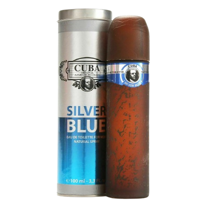 CUBA - SILVER BLUE EDT SPR 3.4