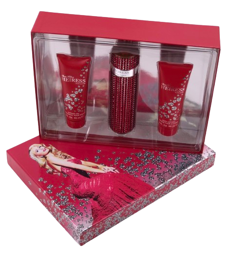 PARIS HILTON - "HEIRESS BLING" 3pcSET EDP SPR 3.4