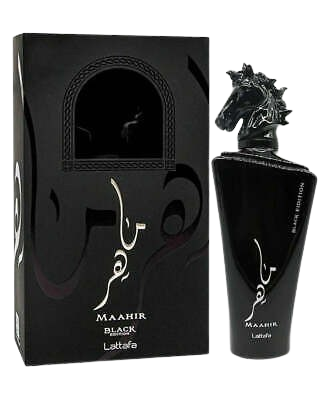 LATTAFA - "MAAHIR BLACK EDITION" EDP SPR 3.4