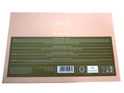 ARMAF - "OPUS" 4pc SET