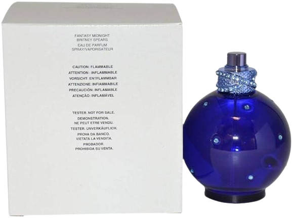 BRITNEY SPEARS - "FANTASY MIDNIGHT" TESTER EDP SPR 3.4