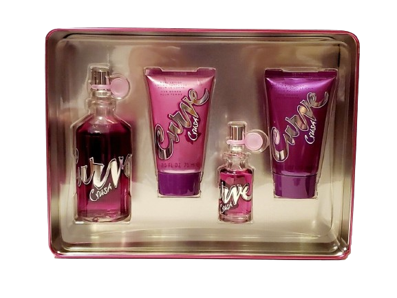 LIZ CLAIBORNE - "CURVE CRUSH" 4pcSET EDT SPR 3.4