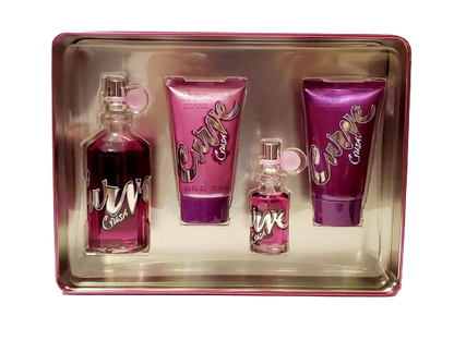 LIZ CLAIBORNE - "CURVE CRUSH" 4pcSET EDT SPR 3.4