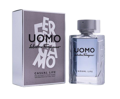 SALVATORE FERRAGAMO - "UOMO CASUAL LIEF MEN" EDT SPR 3.4