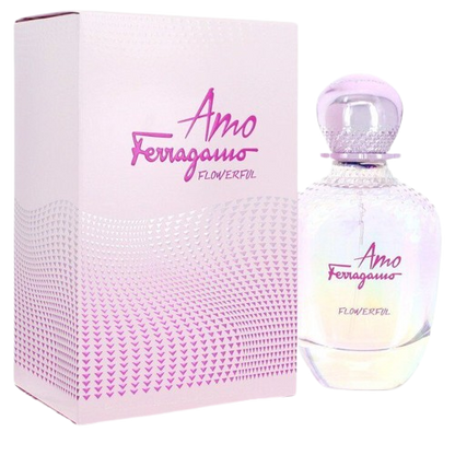 SALVATORE FERRAGAMO - "AMO FLOWERFUL" EDT SPR 3.4