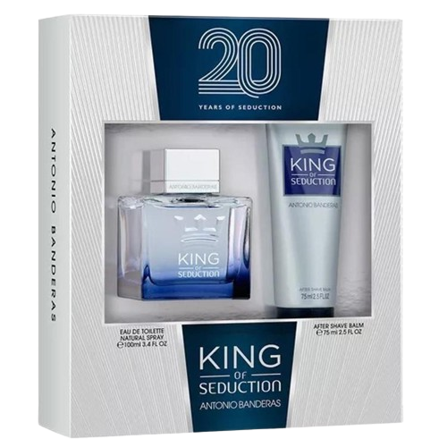 ANTONIO BANDERAS - "KING OF SEDUCTION" 2pcSET EDT SPR 3.4