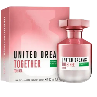 BENETTON - "UNITED DREAMS TOGETHER HER" EDT SPR 1.7