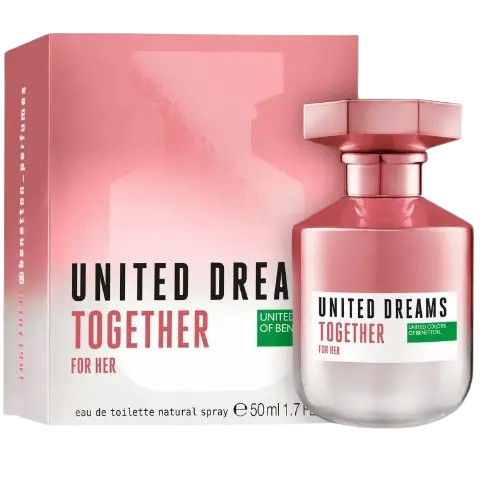 BENETTON - "UNITED DREAMS TOGETHER HER" EDT SPR 1.7