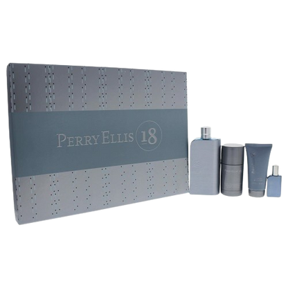 PERRY ELLIS - "18" 4pcSET EDT SPR 3.4