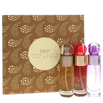 PERRY ELLIS - "360" TRIO SET EDT SPR 1.0