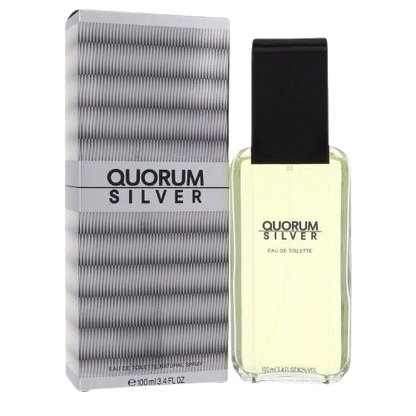 ANTONIO PUIG - "QUORUM SILVER" TESTER EDT SPR 3.4