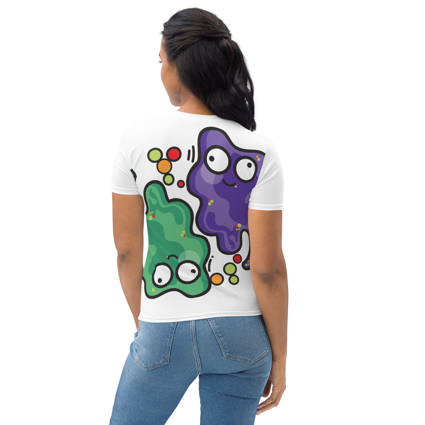 WOMEN T-SHIRTS - AMOEBA FULL PRINT