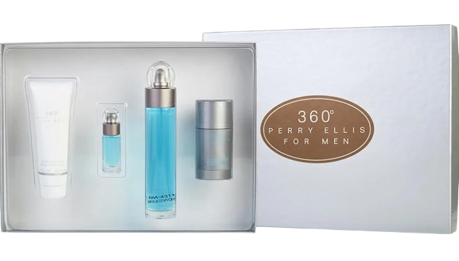 PERRY ELLIS - "360" 4pcSET EDT SPR 3.4