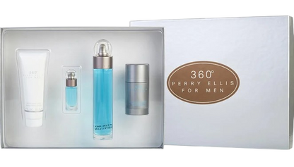 PERRY ELLIS - "360" 4pcSET EDT SPR 3.4