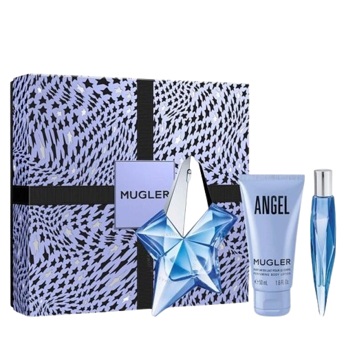 THIERRY MUGLER -ANGEL 3pcSET EDP SPR 0.25 L + 1.7 B/L + 1.7 B/L