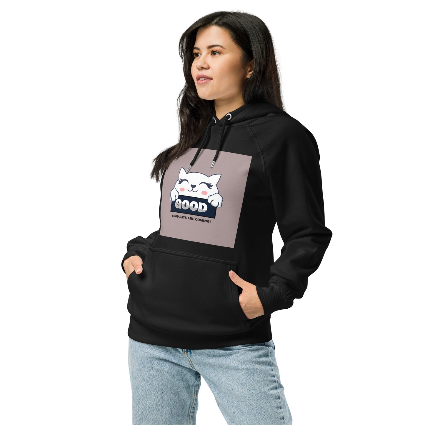 Women Hoodie - Eco raglan