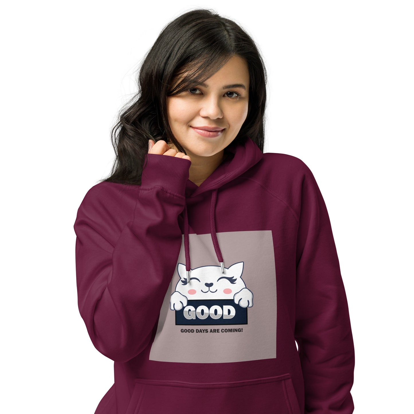 Women Hoodie - Eco raglan