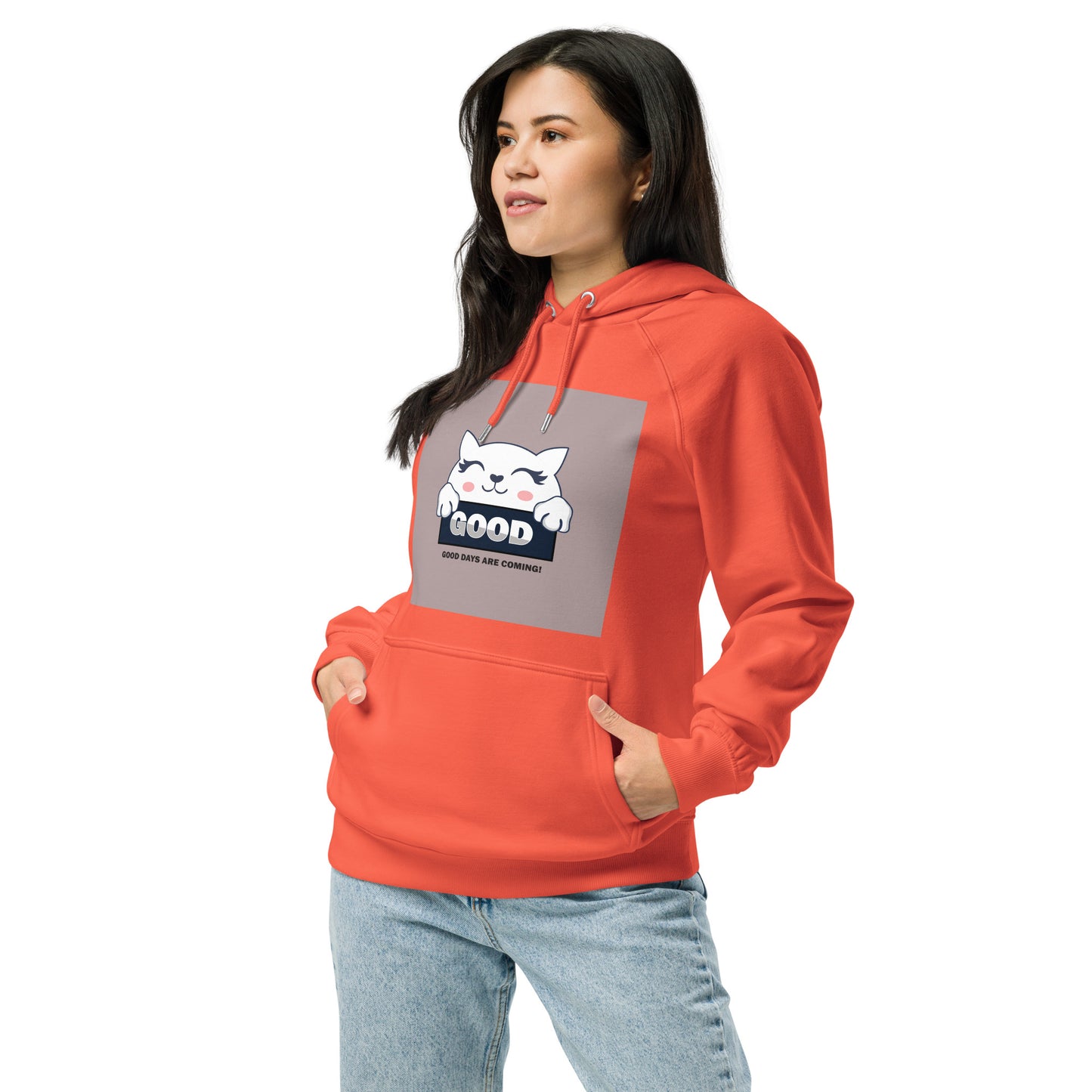 Women Hoodie - Eco raglan