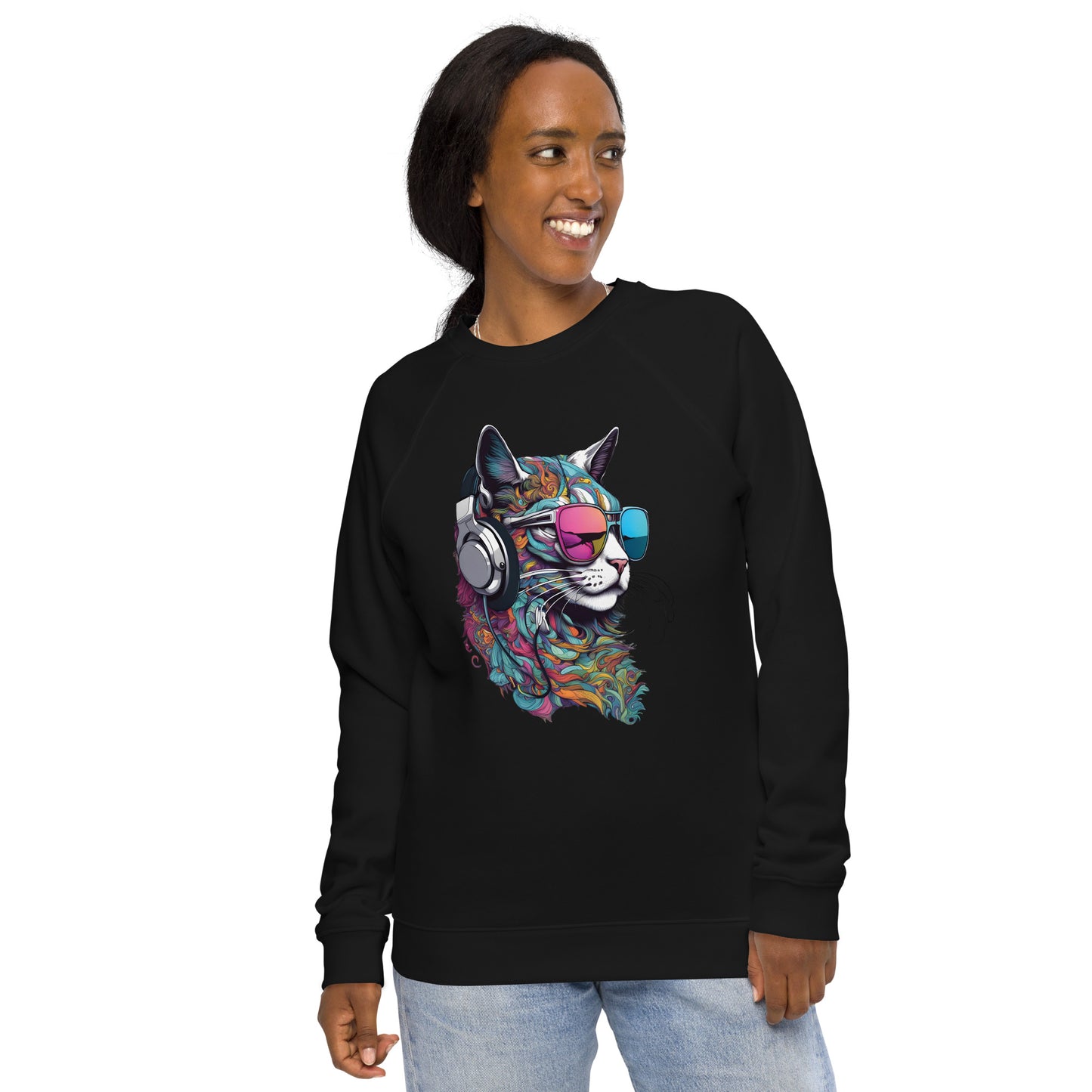 WOMEN SWEATSHIRT - ORGANIC RAGLAN